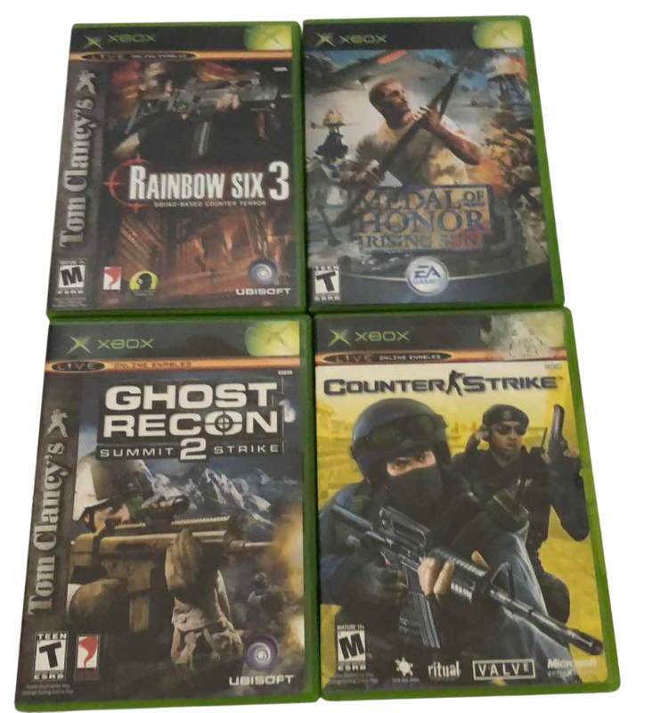 Photo 1 of 4-XBOX GAMES