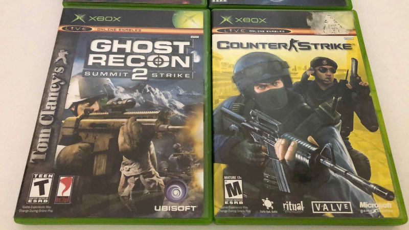 Photo 1 of 4-XBOX GAMES