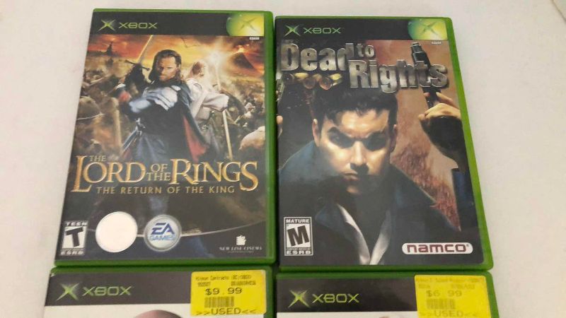 Photo 1 of 4-XBOX GAMES