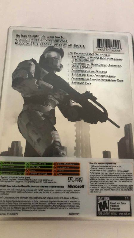 Photo 1 of XBOX HALO AND HALO 2 LIMITED COLLECTORS EDITION VIDEO GAMES