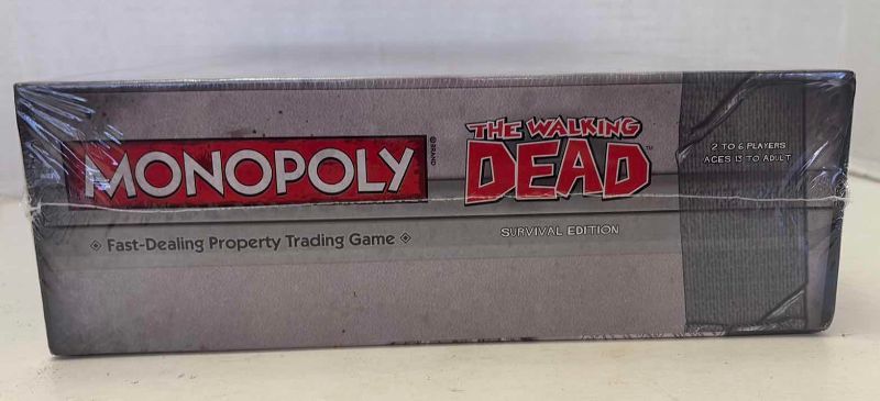 Photo 1 of MONOPOLY THE WALKING DEAD FACTORY SEALED