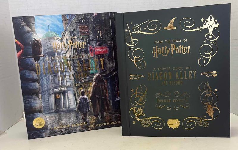 Photo 1 of POP UP GUIDE DIAGON ALLEY AND BEYOND FOR HARRY POTTER BY MATHEW REINHART