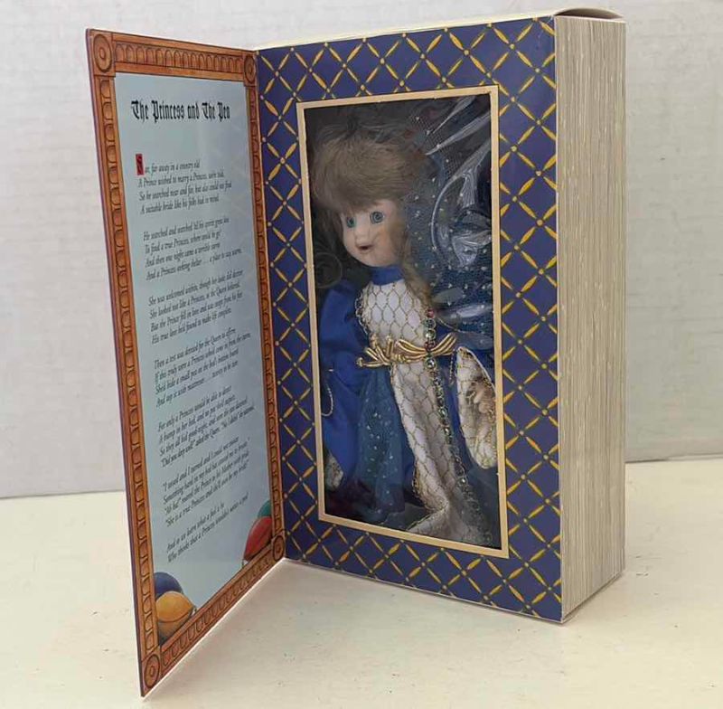 Photo 1 of STORY BOOK DOLLS PRINCESS AND THE PEA MARIE OSMOND FACTORY SEALED