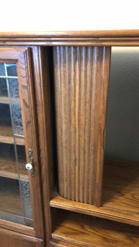 Photo 1 of WOOD TELEVISION CONSOLE 54” X 18” H 55”