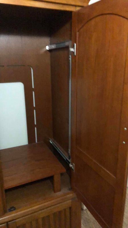 Photo 1 of TELEVISION CONSOLE 47” X 34” H 74”