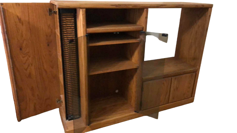 Photo 1 of TELEVISION CONSOLE 65” X 45” H 16”