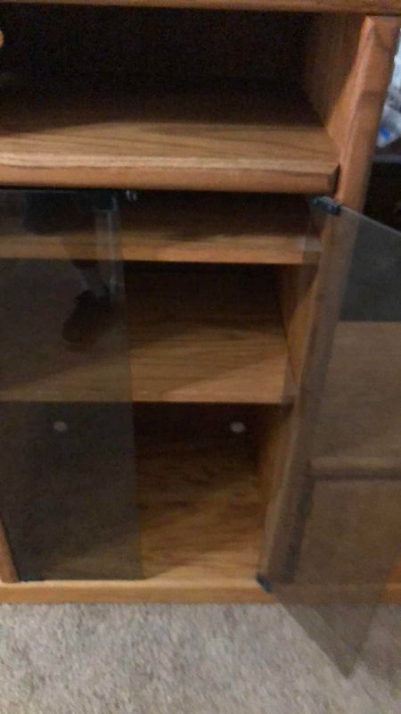 Photo 1 of TELEVISION CONSOLE 65” X 45” H 16”