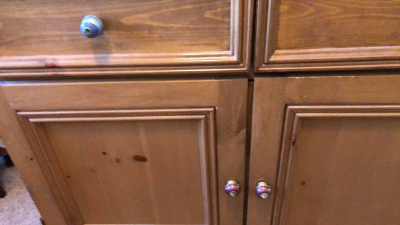 Photo 1 of TELEVISION CONSOLE 47” X 27” 76”