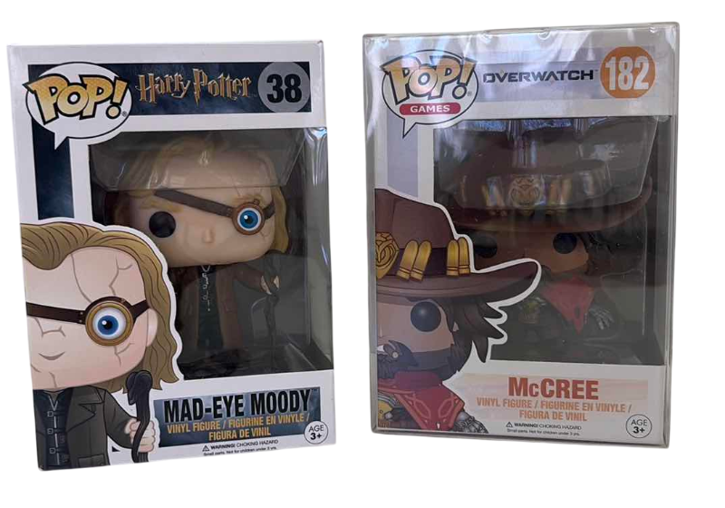 Photo 1 of FUNKO POP MAD EYE MOODY AND MCCREE