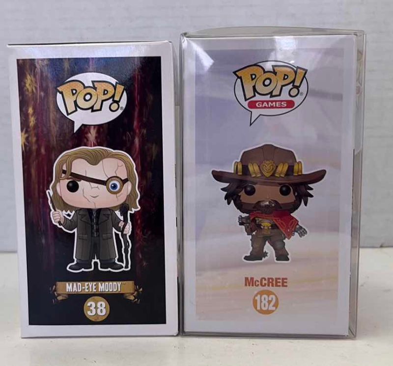 Photo 1 of FUNKO POP MAD EYE MOODY AND MCCREE