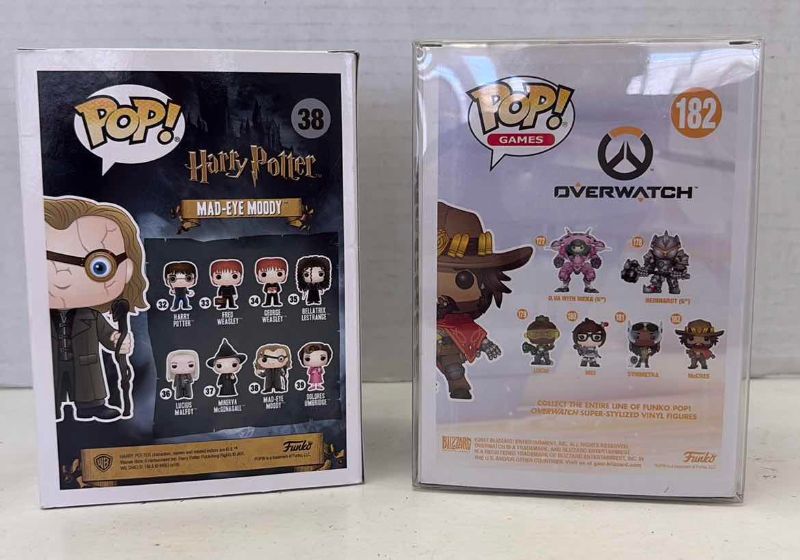 Photo 1 of FUNKO POP MAD EYE MOODY AND MCCREE