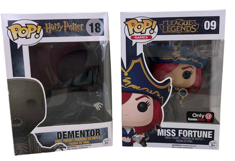 Photo 1 of FUNKO POP DEMENTOR AND MISS FORTUNE