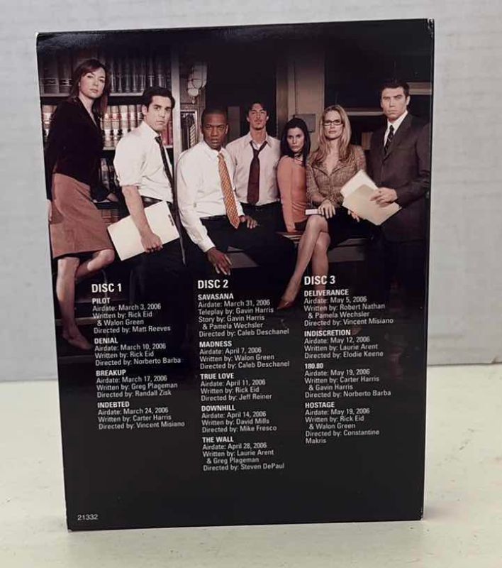 Photo 1 of LAW AND ORDER CONVICTION THE COMPLETE DVD SERIES