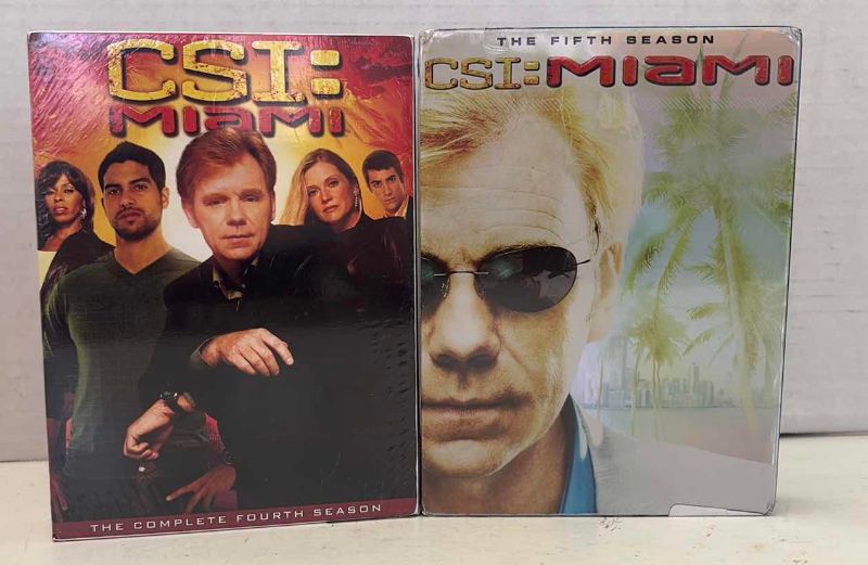 Photo 1 of CSI MIAMI ONE THROUGH FIFTH SEASON SETS DVDS FACTORY SEALED