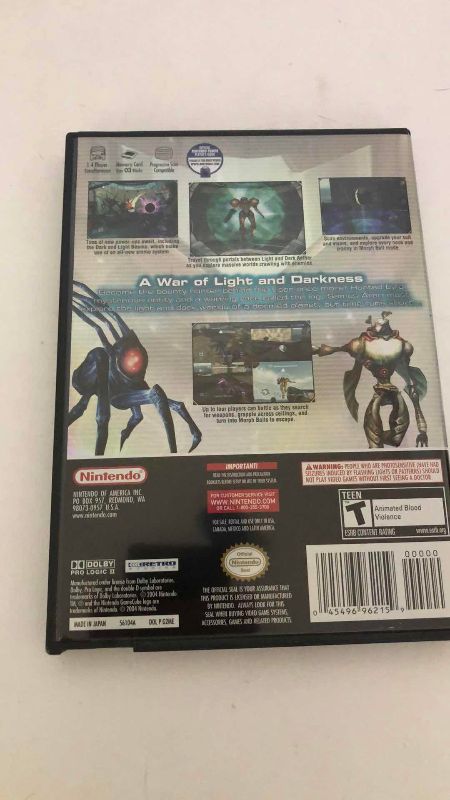 Photo 1 of NINTENDO GAME CUBE METROID PRIME 2 ECHOES VIDEO GAMES