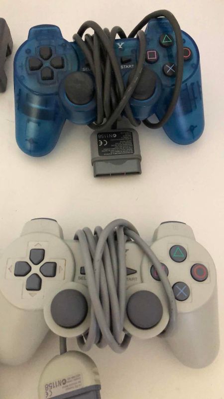 Photo 1 of SONY PLAYSTATION PS ONE GAME SYSTEM AND 2-CONTROLLERS