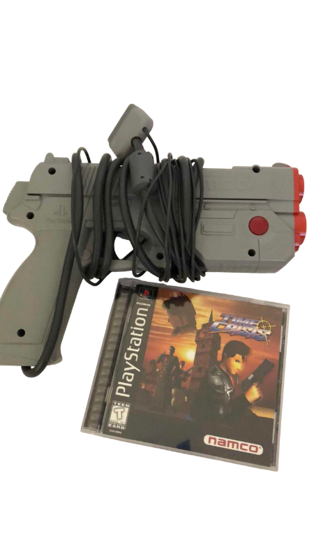 Photo 1 of SONY PLAYSTATION ONE NAMCO GUN AND TIME CRISIS VIDEO GAME