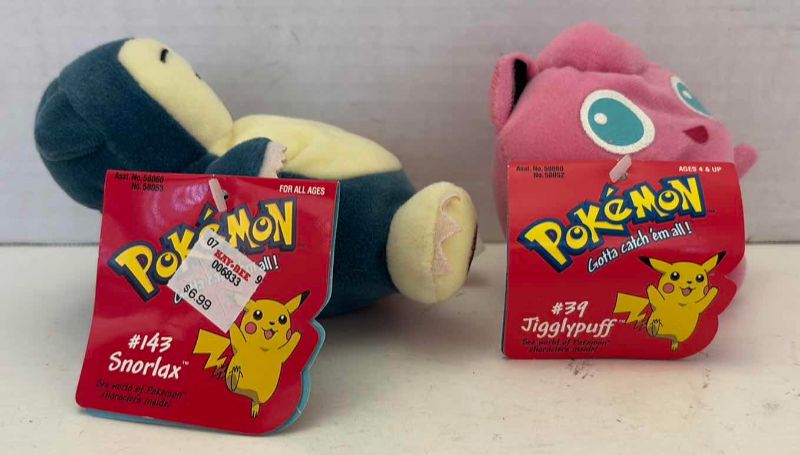 Photo 1 of POKÉMON PLUSHES 