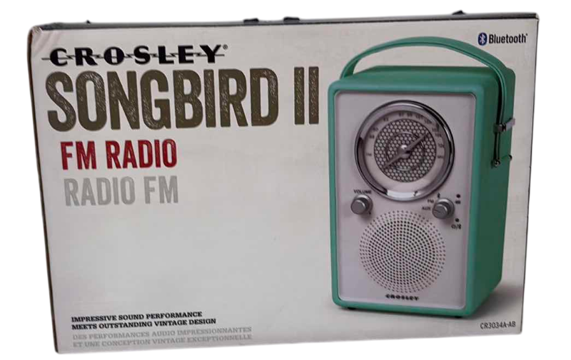 Photo 1 of CROSLEY SONGBIRD II FM/BLUETOOTH RADIO