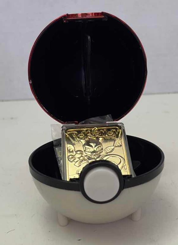 Photo 1 of LIMITED EDITION 23K GOLD-PLATED TRADING CARD MEWTWO