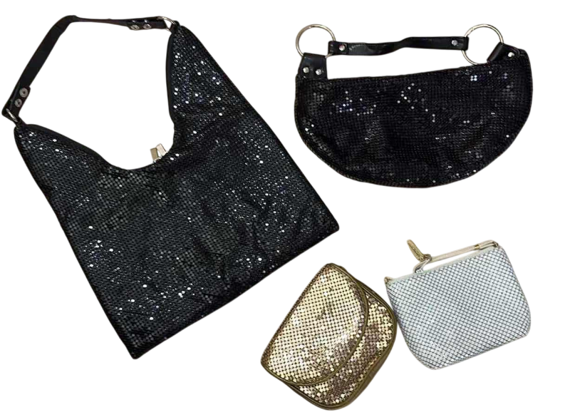 Photo 1 of MISCELLANEOUS WOMENS EVENING METALLIC HANDBAGS AND WALLETS
