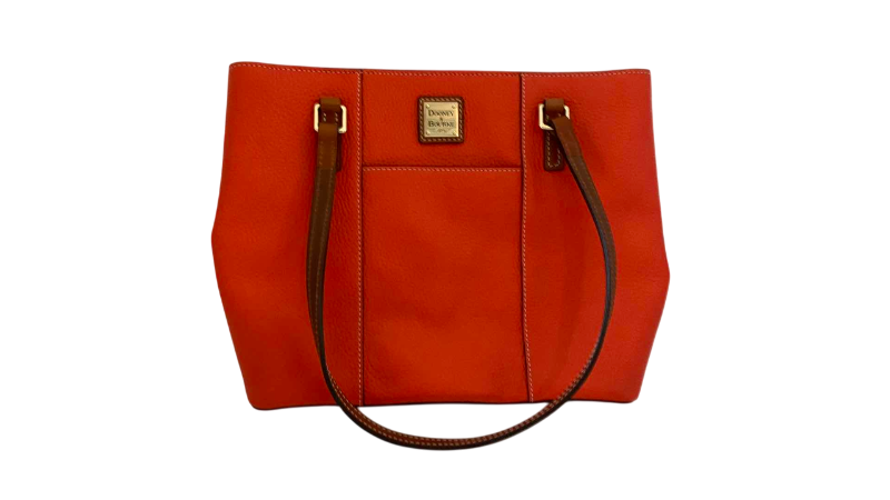 Photo 1 of DOONEY & BOURKE PURSE ORANGE WITH DUST COVER