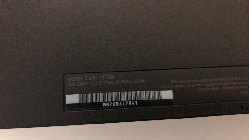 Photo 1 of SONY PLAYSTATION 4 VIDEO GAME SYSTEM