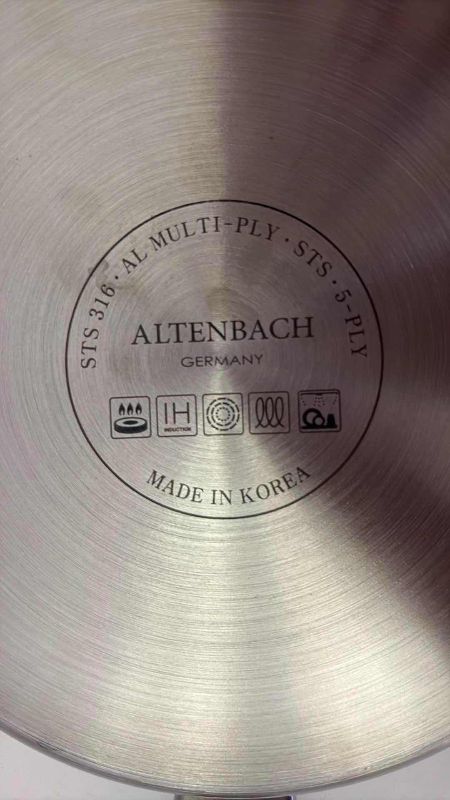 Photo 1 of ALTENBACH 5 PLY STAINLESS STEAL FRYING PAN