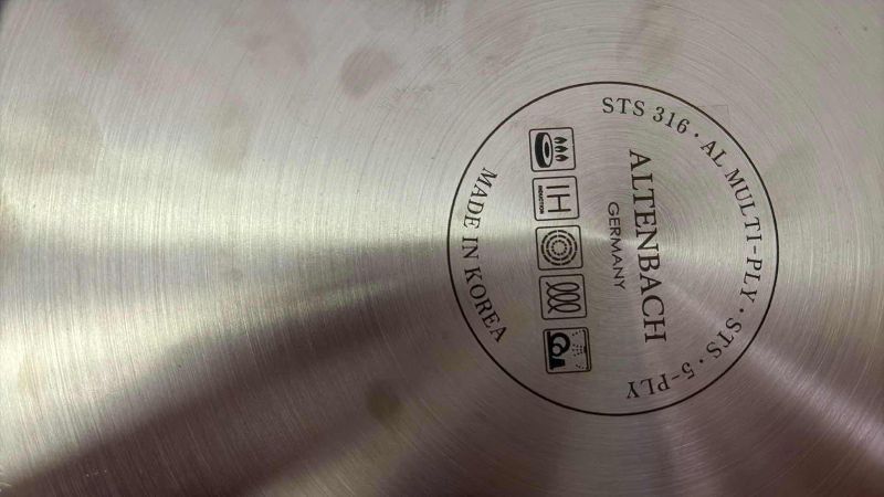 Photo 1 of  ALTENBACH STAINLESS STEEL FRYING PAN