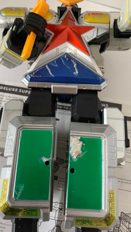 Photo 1 of 1995 POWER RANGERS ZEO ACTION FIGURE 13”