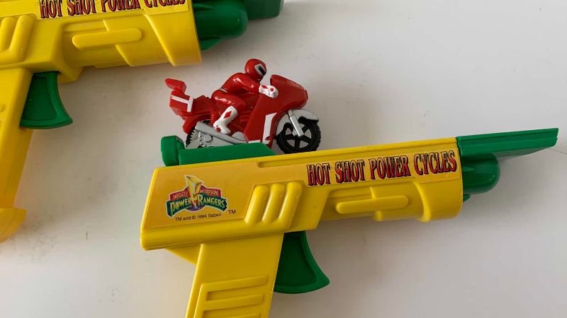 Photo 1 of 1994 2-HOT SHOT POWER CYCLES MIGHTY MORPHIN POWER RANGERS