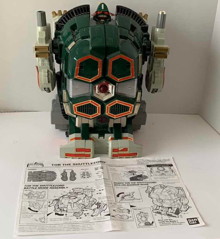 Photo 1 of 1994 TOR THE SHUTTLEZORD MIGHTY MORPHIN POWER RANGERS ACTION FIGURE