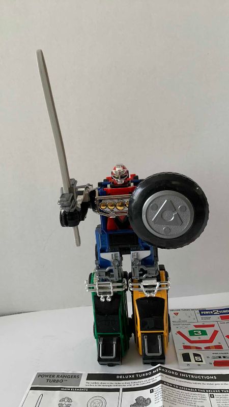 Photo 1 of 1996 POWER RANGERS MIGHTY MORPHIN POWER RANGERS TURBO ACTION FIGURE