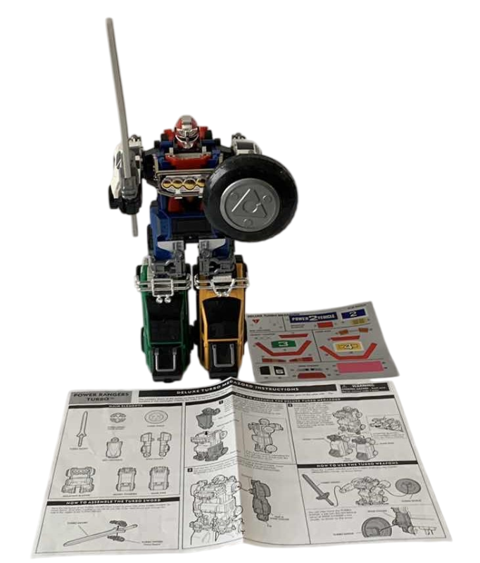 Photo 1 of 1996 POWER RANGERS MIGHTY MORPHIN POWER RANGERS TURBO ACTION FIGURE