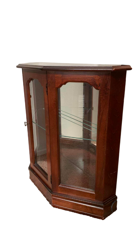 Photo 1 of MIRRORED CURIO CABINET 30 X 12” H 29”