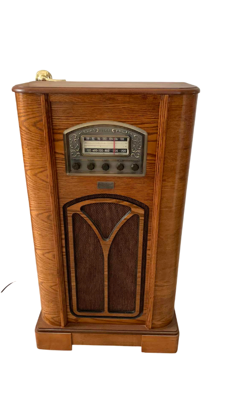 Photo 1 of THOMAS COLLECTORS EDITION RADIO/CASSETTE PLAYER IN WOODEN CABINET 20” X 10” H 36”