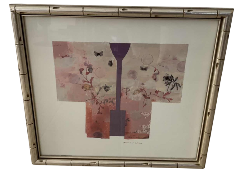 Photo 1 of MATSUOKA KIMONO ARTWORK PRINT 22” X 21”
