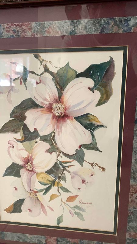 Photo 1 of 2-WHITE AZELEAS SIGNED PRINTS 18” X 22”