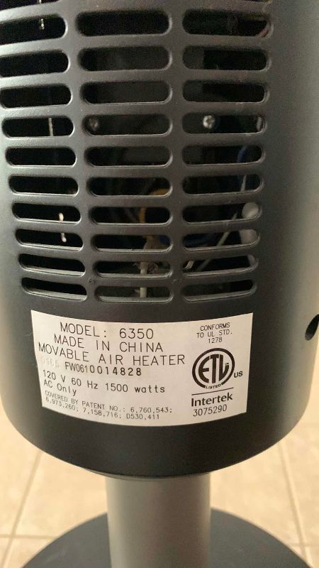 Photo 1 of LASKO CERAMIC ELEMENT HEATER MODEL 6350