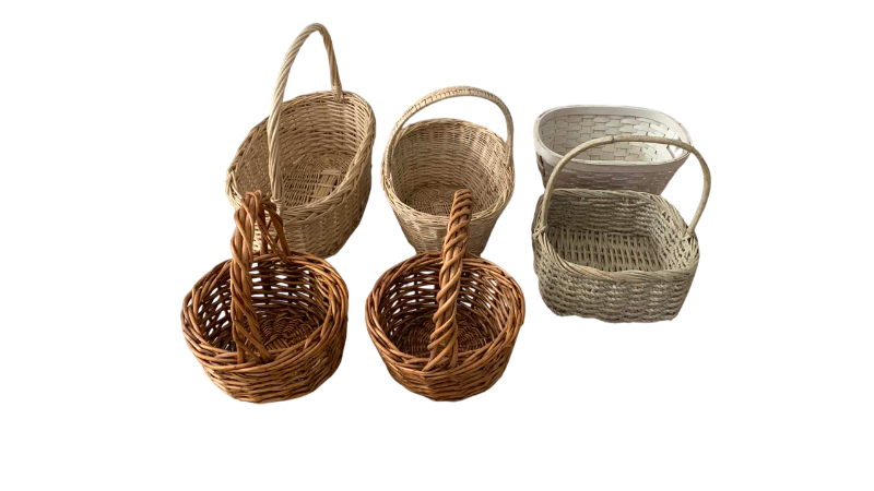 Photo 1 of 6-WICKER BASKETS