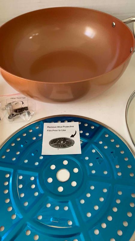 Photo 1 of COPPER CHEF COOK SET