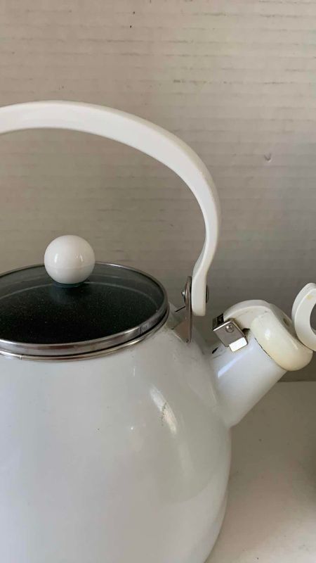 Photo 1 of ECOLUTION 16 QUART STOCK POT AND METAL TEA POT
