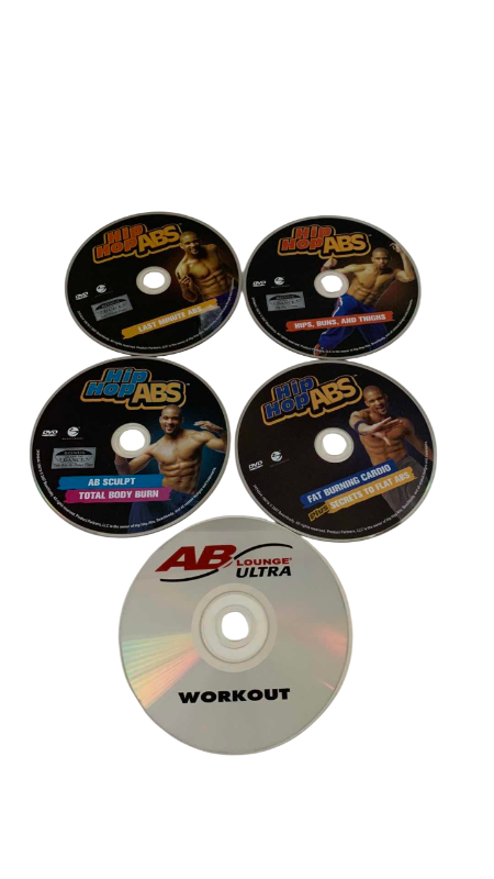 Photo 1 of HIP HOP ABS WORKOUT DVD’S