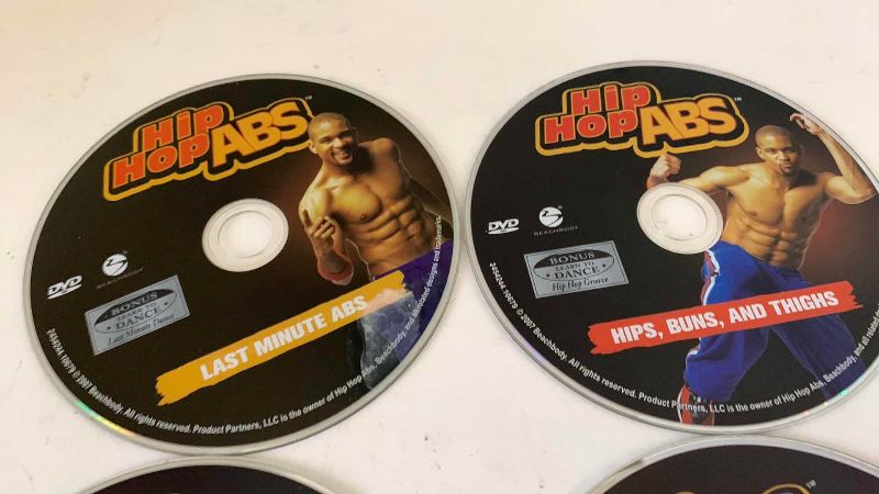 Photo 1 of HIP HOP ABS WORKOUT DVD’S