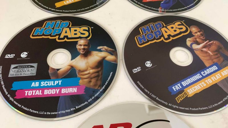 Photo 1 of HIP HOP ABS WORKOUT DVD’S