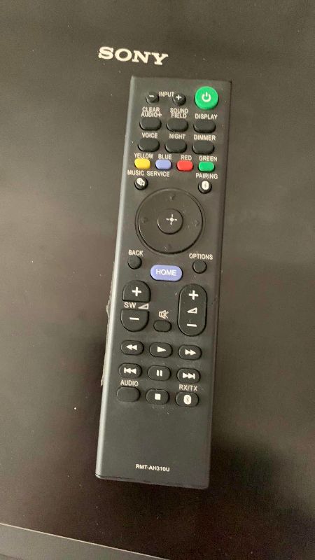 Photo 1 of SONY 800 WATT 7.12 CHANNEL SOUND BAR 46” AND WIRELESS SUB-WOOFER MODEL SA-WST5000