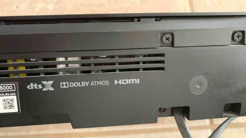 Photo 1 of SONY 800 WATT 7.12 CHANNEL SOUND BAR 46” AND WIRELESS SUB-WOOFER MODEL SA-WST5000