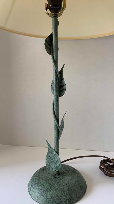 Photo 1 of METAL LEAF LAMP