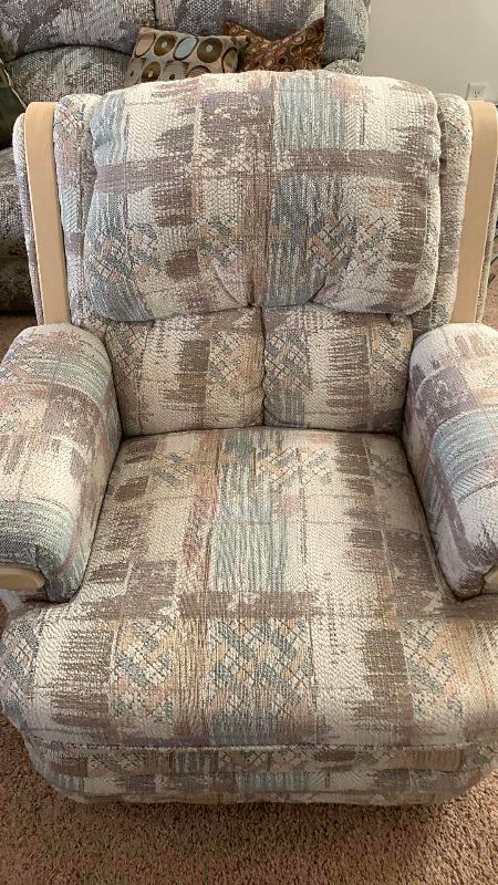 Photo 1 of CLOTH ROCKING RECLINER 34” X 34” H 36”