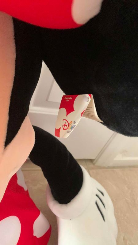 Photo 1 of DISNEY STORE 40” MINNIE MOUSE STUFFED DOLL WITH TAG